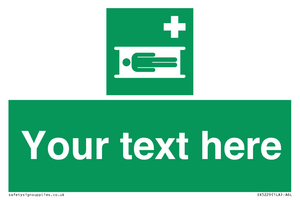 Custom Stretcher Sign